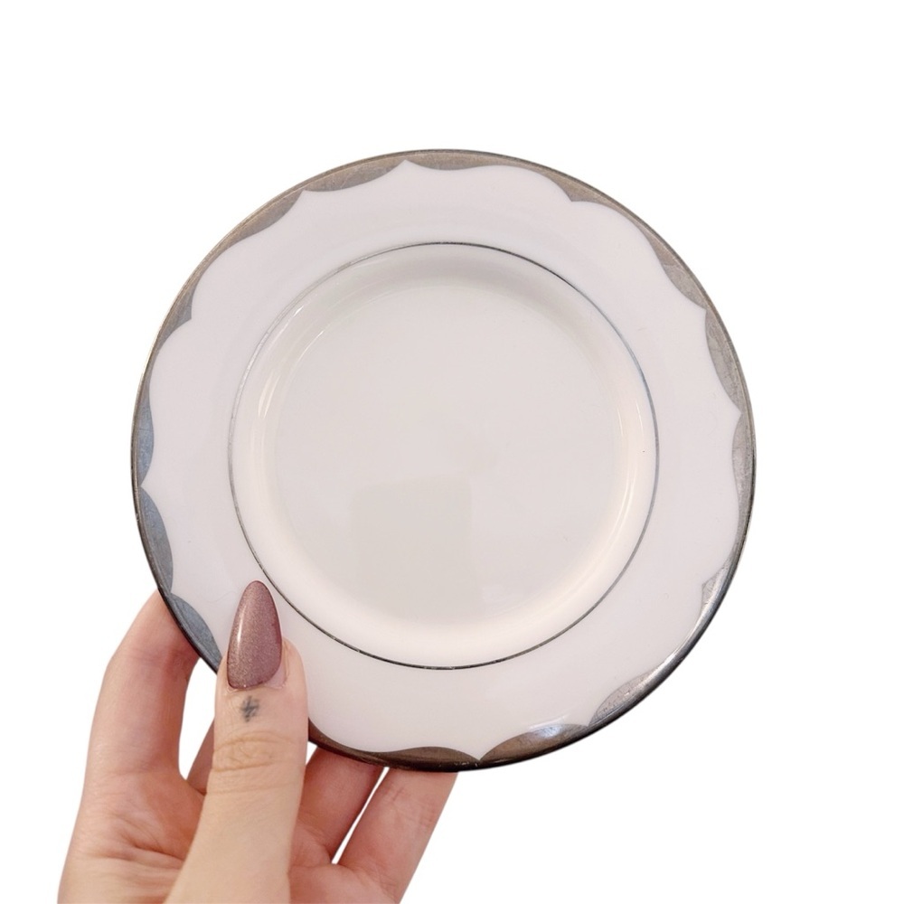 Lenox Kate Spade Trimble Place Bread and Butter Plate Scallop Trim